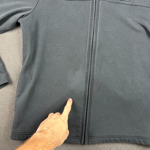 Travis Matthew Jacket Mens Large Navy Blue Full Zip Golf Long Sleeve Stretch - Picture 2 of 10